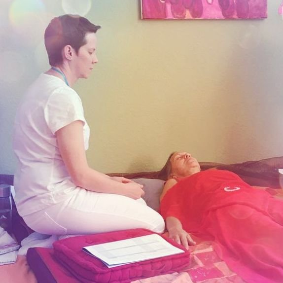 Womb Blessing auf der Matte